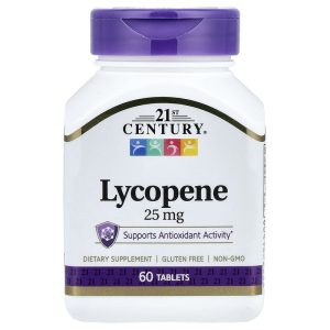 Lycopene 25 mg, 60 Tablets, 21st Century
