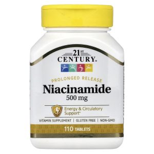 21st Century Niacinamide 500 mg, 110 Tablets