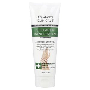 Ang produktong Collagen Hand Cream, 8 fl oz (237 ml), Advanced Clinicals