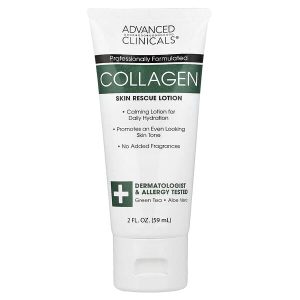 Ang produktong Collagen Skin Rescue Lotion Fragrance Free, 2 fl oz (59 ml), Advanced Clinicals