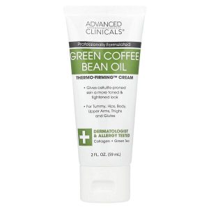 Green Coffee Bean Oil Thermo Firming Cream, 2 fl oz (59 ml), Advanced Clinicals