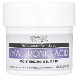 Ang produktong Hyaluronic Acid Moisturizing Gel Beauty Mask, 5 fl oz (148 ml), Advanced Clinicals