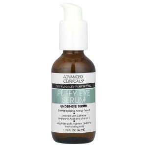 Ang produktong Puffy Eye Serum, 1.75 fl oz (52 ml), Advanced Clinicals