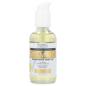 Ang produktong Advanced Clinicals Vitamin C Brightening Body Oil, 3.8 fl oz (112 ml)