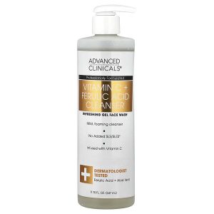 Ang produktong Vitamin C + Ferulic Acid Cleanser, 11.75 fl oz (347 ml), Advanced Clinicals