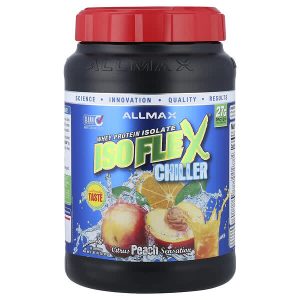 Isoflex Chiller Whey Protein Isolate, Citrus Peach Sensation, 2 lbs (907 g), ALLMAX