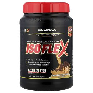 Isoflex Pure Whey Protein Isolate, Chocolate Peanut Butter, 2 lbs (907 g), ALLMAX
