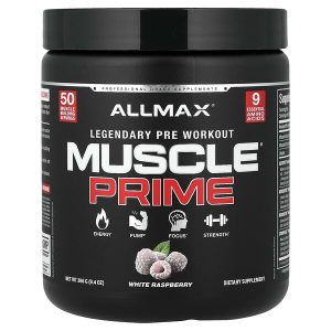 Muscle Prime Legendary Pre-Workout White Raspberry, 9.4 oz (266 g), ALLMAX