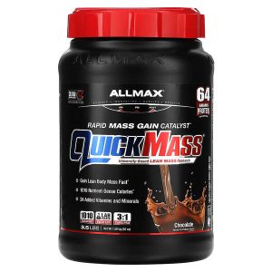 QuickMass Rapid Mass Gain Catalyst Chocolate, 3.5 lbs (1.59 kg), ALLMAX