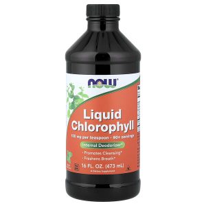 Liquid Chlorophyll, Mint, 16 fl oz (473 ml), Now Foods