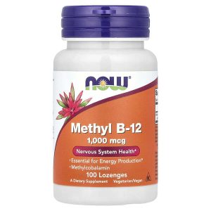 Ang produktong Methyl B-12 1,000 mcg, 100 Lozenges, Now Foods
