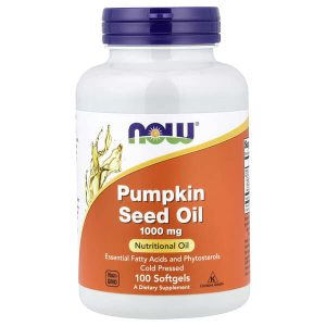 Ang produktong Pumpkin Seed Oil, 1,000 mg per softgel, 100 Softgels, Now Foods