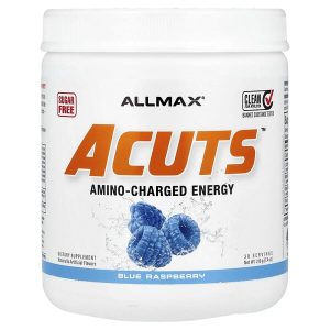 ACUTS Amino Charged Energy, Blue Raspberry, 7.4 oz (210 g), ALLMAX