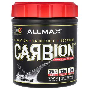 Carbion with Electrolytes, Unflavored, 24.7 oz (700 g), ALLMAX