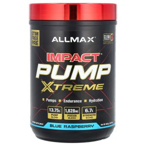 Impact Pump Xtreme, Blue Raspberry, 1.02 lbs (465 g), ALLMAX