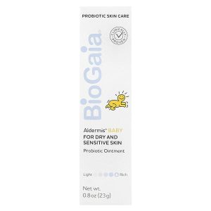 Aldermis Baby Probiotic Ointment for Dry and Sensitive Skin, 0.8 oz (23 g), BioGaia