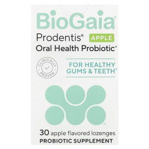 Prodentis Oral Health Probiotic Apple, 30 Lozenges, BioGaia