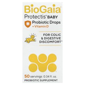 Protectis Baby Probiotic Drops with Vitamin D, 0.34 fl oz (10 ml), BioGaia