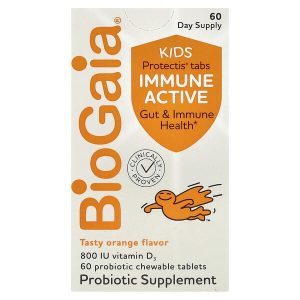 Protectis Kids Immune Active Tasty Orange, 60 Chewable Tablets, BioGaia