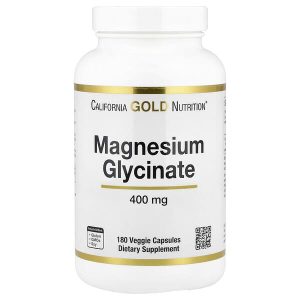 Magnesium Glycinate 133 mg, 180 Veggie Capsules, California Gold Nutrition