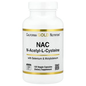 N-Acetyl-L-Cysteine (NAC) 600 mg, 120 Veggie Capsules, California Gold Nutrition