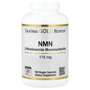NMN 175 mg, 180 Veggie Capsules, California Gold Nutrition