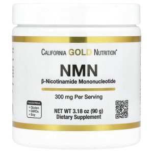 NMN Powder, 3.18 oz (90 g), California Gold Nutrition