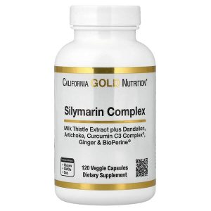 Silymarin Complex, 120 Veggie Capsules, California Gold Nutrition