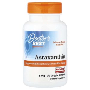 Astaxanthin 6 mg, 90 Veggie Softgels, Doctor's Best