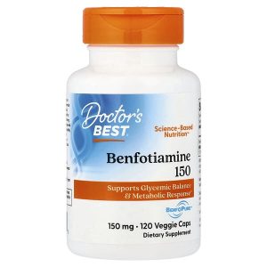 Benfotiamine, 150 mg, 120 Veggie Caps, Doctor's Best