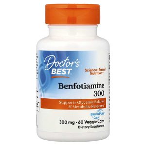 Benfotiamine 300 mg, 60 Veggie Caps, Doctor's Best