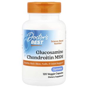 Glucosamine Chondroitin MSM, 120 Veggie Capsules, Doctor's Best