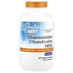 Glucosamine Chondroitin MSM, 360 Veggie Capsules, Doctor's Best