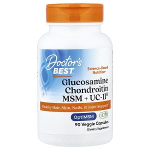 Glucosamine Chondroitin MSM UC-II, 90 Veggie Capsules, Doctor's Best