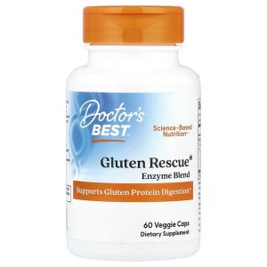 Gluten Rescue Enzyme Blend, 60 Veggie Caps, Doctor's Best