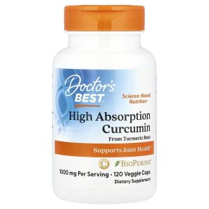 High Absorption Curcumin, 120 Veggie Caps, Doctor's Best