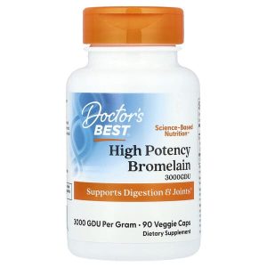Bromelain 500 mg, 90 Veggie Caps, Doctor's Best