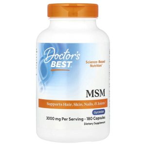 MSM 1,000 mg, 180 Capsules, Doctor's Best