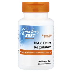 NAC Detox Regulators, 60 Veggie Caps, Doctor's Best