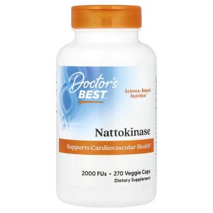 Nattokinase 2,000 FUS, 270 Veggie Caps, Doctor's Best