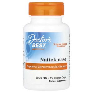 Nattokinase 2,000 FUS, 90 Veggie Caps, Doctor's Best