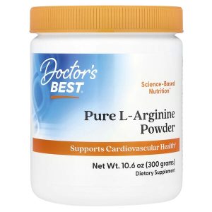 Pure L-Arginine Powder, 10.6 oz (300 g), Doctor's Best