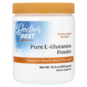 Pure L-Glutamine Powder, 10.6 oz (300 g), Doctor's Best