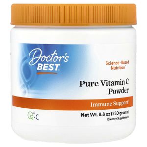 Pure Vitamin C Powder with Q-C, 8.8 oz (250 g), Doctor's Best