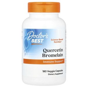Quercetin Bromelain, 180 Veggie Capsules, Doctor's Best