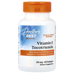 Vitamin E Tocotrienols, 60 Softgels, Doctor's Best