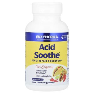 Acid Soothe, 90 Capsules, Enzymedica