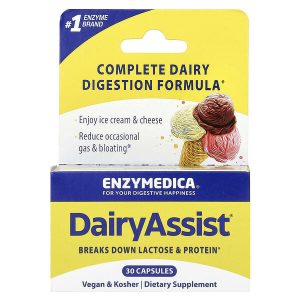 DairyAssist, 30 Capsules, Enzymedica