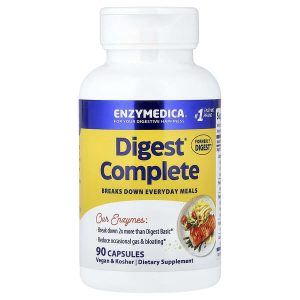 Digest Complete, 90 Capsules, Enzymedica