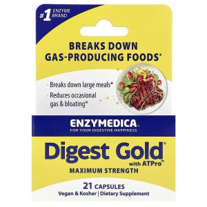 Digest Gold with ATPro, 21 Capsules, Enzymedica